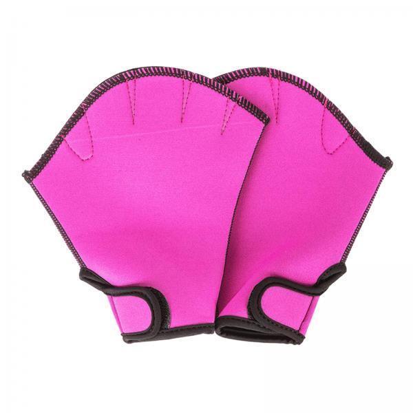 Aquatic Sports Equipment - قفازات سباحة من النايلون، معدات رياضات